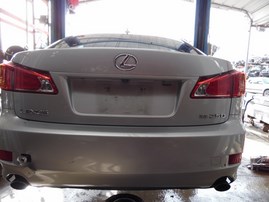 2009 LEXUS IS250 SILVER 2.5L AT Z19462